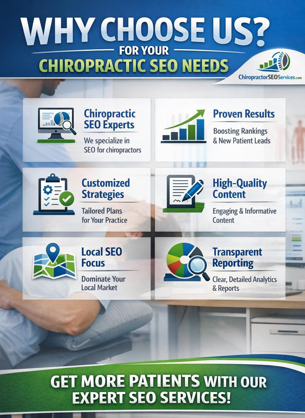 why choose our chiropractor seo service